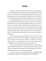 Các Giải pháp nâng cao hiệu quả cho XK của Doanh nghiệp Chiếu cói Hoàng Long