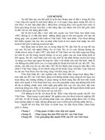 Đầu tư trực tiếp nước ngoài của EU vào VN -Thực trạng & Giải pháp