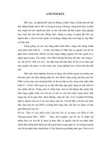 Số Giải pháp tăng cường thu hút và sử dụng vốn ODA ở VN giai đoạn 2001 - 2005