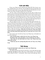 Chính sách chất lượng của Công ty may Thăng Long là cung cấp các sản phẩm tốt nhất thông qua việc liên tục đổi mới hệ thống quản lý chất lượng