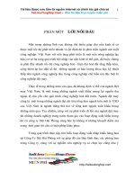 Một số giải pháp nhằm nâng cao hiệu quả trong công tác xuất khẩu tại Công Ty Dệt.doc