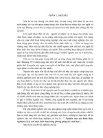 Nghiên cứu mô hình thực nghiệm xử lý nước thải sinh hoạt bằng phương pháp lọc sinh học