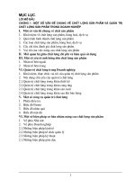 Chất lượng sản phẩm và quản trị chất lượng sản phẩm trong doanh nghiệp