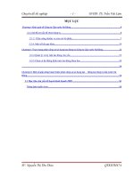 Sử dụng lao động tại Công ty Cấp Nước Hà Đông – Thực trạng và giải pháp hoàn thiện