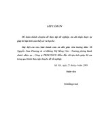 Thực trạng về công tác quản lý nhân lực tại công ty liên doanh proconco 19