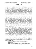 Một số giải pháp nhằm hoàn thiện quy trình lập kế hoạch sản xuất và dự trữ tại Công ty Rượu Hà Nội