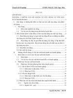 Phân tích thống kê biến động vốn và hiệu quả sử dụng vốn sản xuất kinh doanh của công ty đầu tư xây lắp và thương mại 36 giai đoạn 2003-2008