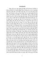 Giải pháp nâng cao hiệu quả kinh doanh ở Công ty Cao so Sao Vàng