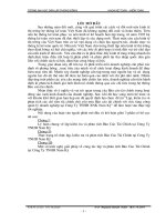 Lập kiểm tra & Phân tích các chỉ tiêu tài chính trên BCTC với tăng cường quản lý doanh nghiệp tại Cty TNHH XNK Nam Kỳ