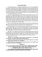 Hoàn thiện hạch toán tiêu thụ hàng hoá & xác định kết quả tiêu thụ tại C.ty Gas (PETROLIMEX