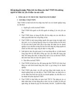 Phân tích tác động của thuế thu nhập doanh nghiệp lên những người sở hữu các yếu tố đầu vào sản xuất