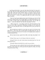 đại cương về cơ sở lý luận và khoa học của dự án