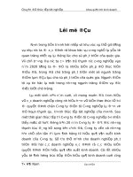 Giải pháp nhằm nâng cao hiệu quả sử dụng vốn kinh doanh ở Công ty Điện tử Công nghiệp