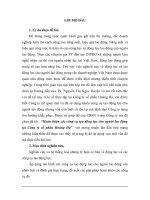 Hoàn thiện các công cụ tạo động lực cho người lao động tại Công ty cổ phần Hoàng Hà