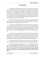 Thực trạng và giải pháp về đầu tư phát triển nhà ở đô thị ở Tổng Công ty đầu tư phát triển nhà và đô thị (HUD) Bộ xây dựng