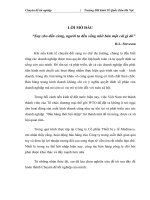 Một số biện pháp nhằm đẩy mạnh hoạt động bán hàng tại Công ty Cổ phần thiết bị y tế - Medinsco trong bối cảnh Việt Nam gia nhập Tổ chức thương mại thế giới - WTO