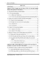 Giải pháp nâng cao hiệu quả sử dụng vốn tại Công ty cổ phần vật liệu xây dựng Thái Bình