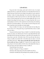 Thực trạng và giải pháp đẩy mạnh hoạt động tiêu thụ sản phẩm tại Công ty cổ phẩn 22