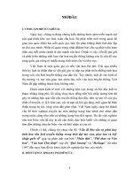 Văn hoá truyền thống trong thời đại mở cửa, giao lưu và hội nhập quốc tế