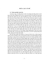 Hạch toán xác định kết quả hoạt động SXKD tại Cty Đầu tư , XNK nông lâm sản chế biến –Bộ NN & PTNT