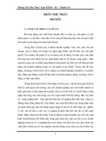 Phân tích hiệu quả sử dụng vốn lưu động tại xí nghiệp Kim Hà Nội