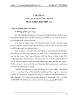 Báo cáo tổng quan về công ty Cổ phần Nhiệt điện phả lại