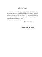 Giải pháp mở rộng cho vay ngắn hạn đối với các doanh nghiệp ngoài quốc doanh tại Ngân hàng Thương mại Cổ phần Sài gòn - Chi nhánh Hà Nội