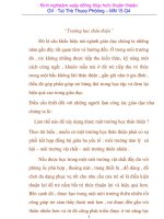 Kinh nghiệm xây dựng lớp học thân thiện