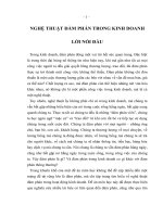 Nghệ thuật đàm phán trong kinh doanh