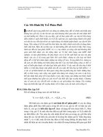 Kinh tế lượng - Chương 10