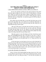 Tình hình hoạt động của Công ty quản lý và sửa chữa đường bộ 236 trong các năm vừa qua