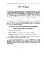 Cơ cấu vốn đầu tư ở VN trong thời gian qua và Một số Giải pháp