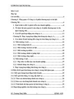 Một số giải pháp đẩy mạnh hoạt động bán hàng ở Công Ty Cổ Phần Và Thương Mại Du Lịch Chương Mỹ