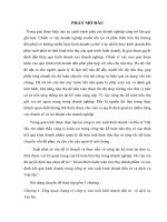 Hoàn thiện hạch toán tiêu thụ thành phầm và xác định kết quả kinh doanh trong Công ty SXKD đầu tư và dịch vụ Việt Hà