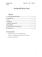 Văn hóa Hà nội city tour