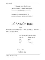 Hội nhập afta,cơ hội và thách thức với công ty bóng đèn-phích nước Rạng Đông.