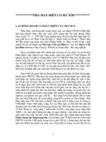 Tại Nhà máy Điện cơ Hà Nội