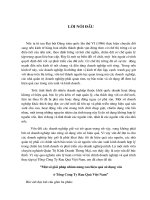 Một số Giải pháp nhằm nâng cao hiệu quả sử dụng vốn ở Tổng Công ty Rau Quả Viêt Nam