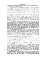 Sự cần thiết khách quan phát triển kinh tế thị trường định hướng XHCN