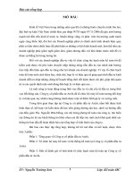 Báo cáo thực tập tại công ty cố phần đầu tư Archi