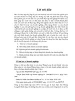 Phân tích tổng hợp hoạt động kinh doanh của công ty chê tạo dầm thép và xây dựng Thăng Long