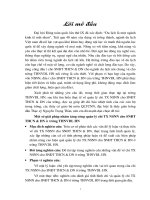 Giải pháp nhằm tăng cường quản lý chi TX NSNN cho SNĐT THCN & Doanh nghiệp ở trường THNVDL HN