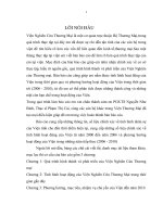 Báo cáo tại Cty Cơ Điện và PTNT