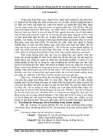 Đề án môn học- Tạo động lực thông qua bố trí lao động trong doanh nghiệp