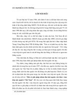 Một số Giải pháp nhằm thu hút nguồn vốn đầu tư trực tiếp nước ngoài ở việt nam