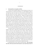 Giải pháp hoàn thiện chiến lược phát triển thị trường dịch vụ vận chuyển hàng hoá QT của Tổng công ty hàng không Việt nam