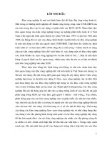 Thu hút đầu tư vào các khu công nghiệp trên địa bàn Hà Nội -Thực trạng & Một số Giải pháp