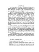 Thực trạng cạnh tranh & 1 số giải pháp nhằm nâng cao khả năng cạnh tranh cho sản phẩm của C.ty Bia Hà Nội