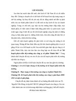 Kế hoạch phát triển thị trường của công ty cổ phần Thành Đức.DOC