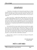 Thiết kế hệ thống kiểm tra các quan hệ hình học trong không gian 2D 3D.doc